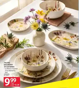 Selgros Talerz Deserowy 20 CM HERBA oferta