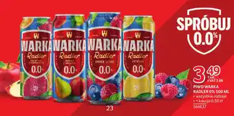 Selgros Piwo Warka Radler 0% oferta
