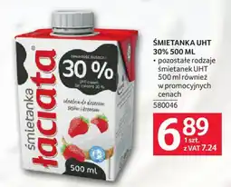 Selgros Śmietanka UHT 30% oferta
