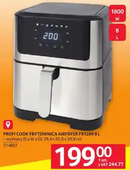 Selgros PROFI COOK FRYTOWNICA AIRFRYER FR1269 oferta