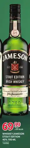 Selgros Whiskey Jameson Stout Edition 40% oferta