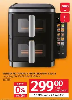 Selgros Webber Frytownica Airfryer AF901 oferta