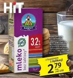 Selgros Mleko bez laktozy Łowicz oferta