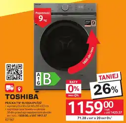 Selgros Pralka Toshiba oferta