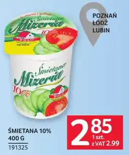 Selgros Śmietana Mizeria oferta