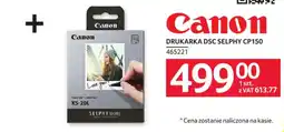 Selgros Canon Drukarka DSC SELPHY CP150 oferta