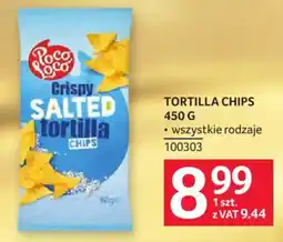 Selgros Poco Loco Crispy SALTED tortilla CHIPS oferta
