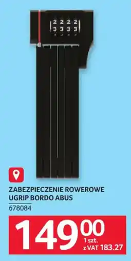 Selgros Zabezpieczenie Rowerowe Ugrip Bordo Abus oferta