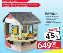 Selgros Domek z kuchnią Błotną Smoby oferta
