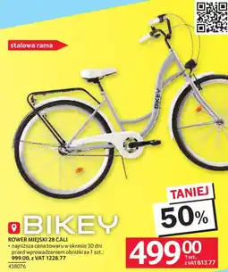 Selgros BIKEY ROWER MIEJSKI 28 CALI oferta