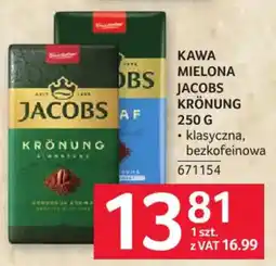 Selgros Kawa Mielona Jacobs Krönung oferta