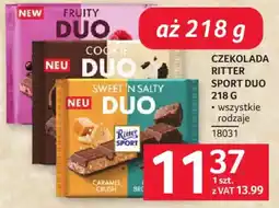 Selgros Czekolada Ritter Sport Duo oferta