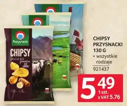 Selgros Chipsy Przysnacki oferta
