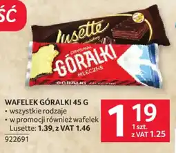 Selgros Wafelki Góralki oferta