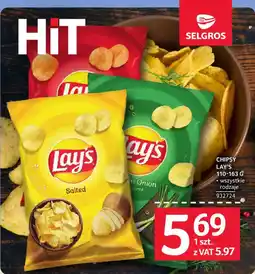 Selgros CHIPSY LAY'S oferta
