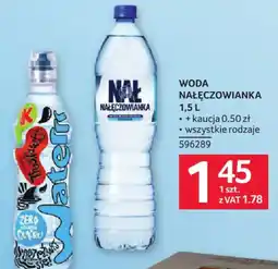 Selgros Woda Nałęczowianka oferta