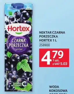 Selgros Nektar Czarna Porzeczka Hortex oferta