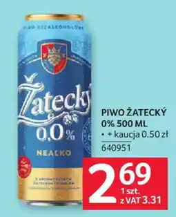 Selgros Piwo Żatecky 0,0% Nealko oferta