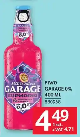 Selgros Piwo Garage 0% Euphoriq oferta
