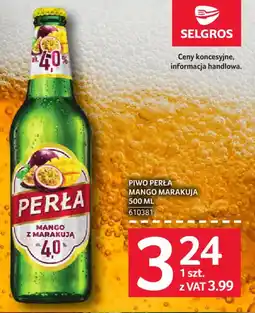 Selgros PIWO PERŁA MANGO MARAKUJA oferta