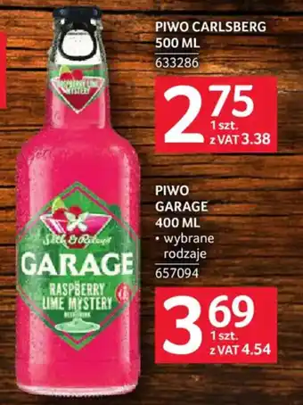 Selgros Piwo Garage oferta