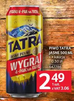 Selgros Piwo tatra jasne oferta
