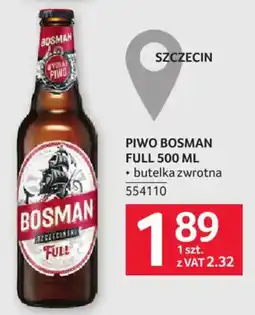 Selgros Piwo Bosman Full oferta