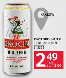 Selgros Piwo Okocim O.K. oferta