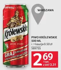 Selgros Piwo Królewskie oferta
