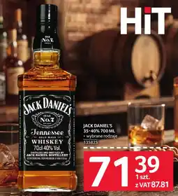 Selgros Jack Daniel's Tennessee Whiskey oferta