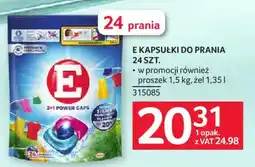 Selgros E KAPSUŁKI DO PRANIA oferta