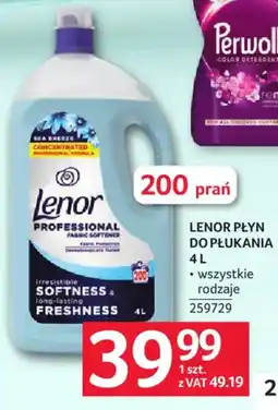 Selgros Lenor Płyn do płukania oferta