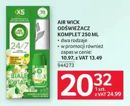 Selgros Air wick odświeżacz komplet oferta