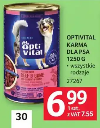 Selgros OptiVital Karma dla psa oferta