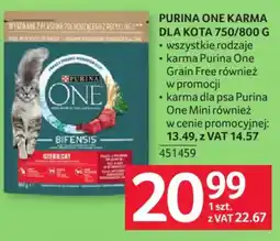 Selgros Purina One Karma dla kota oferta
