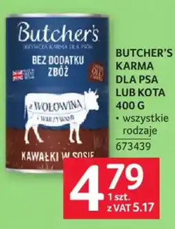 Selgros Butcher's Karma dla psa lub kota oferta