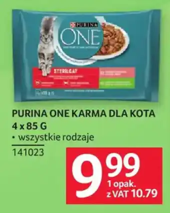 Selgros Purina One Karma dla Kota oferta