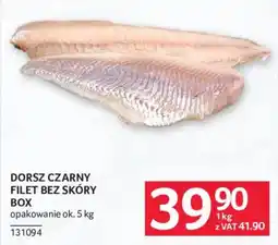 Selgros Dorsz Czarny Filet Bez Skóry Box oferta