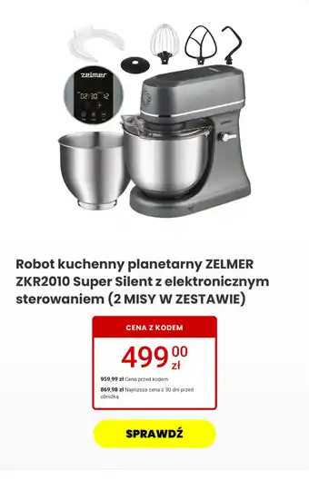 Robot kuchenny planetarny ZELMER ZKR2010 Super Silent