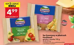 Lewiatan Ser kremowy w plastrach Hochland* gouda, z szynką oferta