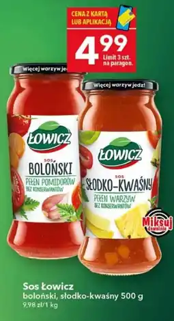 Lewiatan Sos Łowicz boloński, słodko-kwaśny oferta