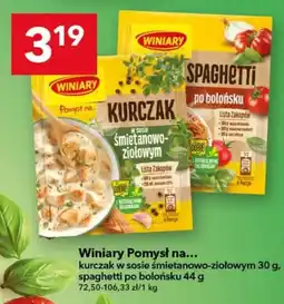 Lewiatan Winiary Pomysł na... kurczak w sosie śmietanowo-ziołowym oferta