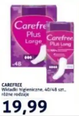 Hale Banacha Wkładki higieniczne Carefree oferta