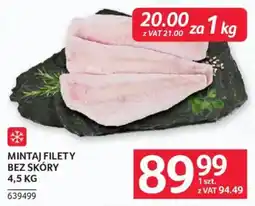 Selgros Mintaj Filety Bez Skóry oferta