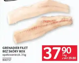 Selgros Grenadier Filet Bez Skóry Box oferta