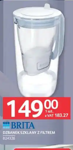Selgros DZBANEK SZKLANY Z FILTREM oferta
