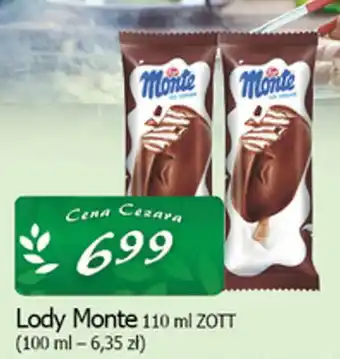 Cezar Delikatesy Lody Monte oferta