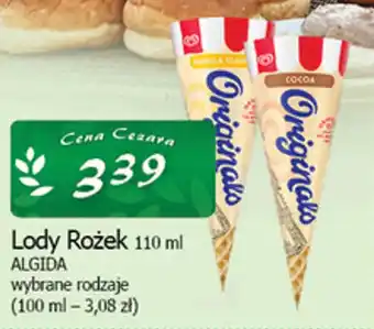Cezar Delikatesy Lody Rożek oferta