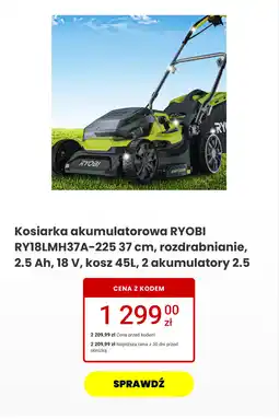 Media Expert Kosiarka akumulatorowa RYOBI oferta