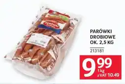 Selgros Parówki Drobiowe oferta